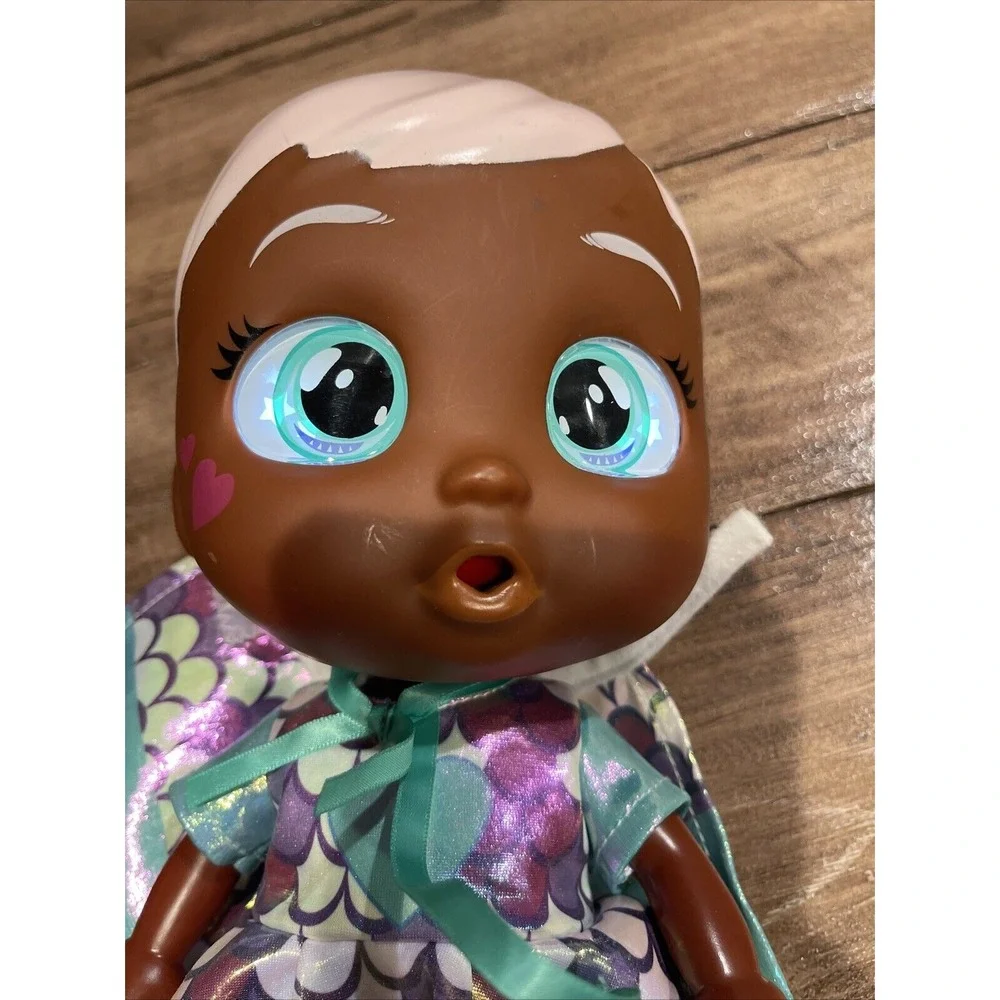 Cry Babies Tiny Cuddles Ayla 9 inch Baby Doll, Cries Real tears